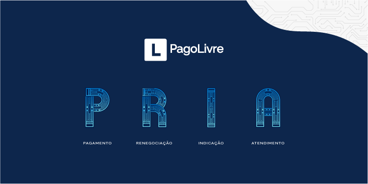 Imagem do logotipo da PRIA, assistente virtual da PagoLivre
